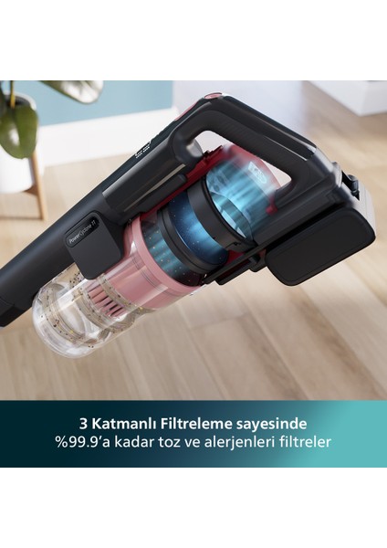 6000 Serisi XC6552/01 Kablosuz Dikey Süpürge modelleri