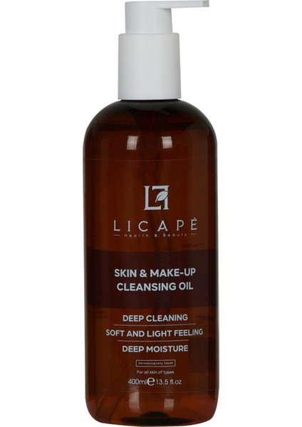 İki Aşamalı Cilt ve Makyaj Temizleme Yağı 400 ml