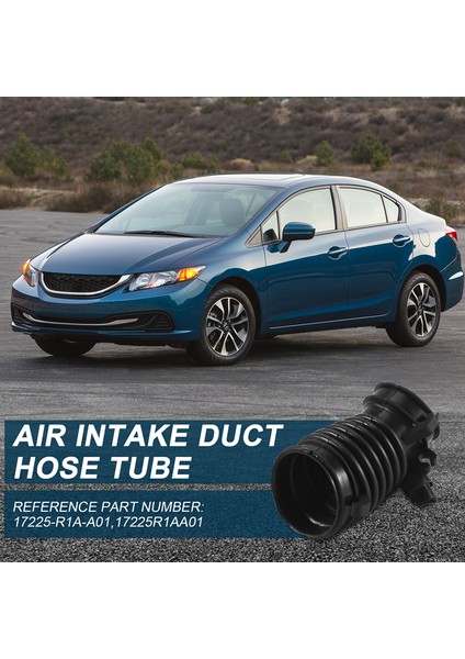 Honda Civic Için Yeni Hava Akışı Tüpü Hava Alım Kanalı Hortum Tüpü 2013 2013 2014 2015 17225-R1A-A01 17225R1AA01 (Yurt Dışından) fırsatları