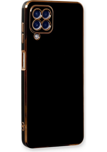 Samsung Galaxy A22 Kılıf Volet Silikon - Siyah fırsatları