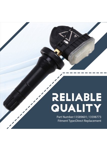 Car 13589601 Tpms Sensör Lastik Basınç Sensörü 433MHZ Cadillac Ct6 O1SL 2016-12 1359873 Otomatik Aksesuarlar (Yurt Dışından) fırsatları