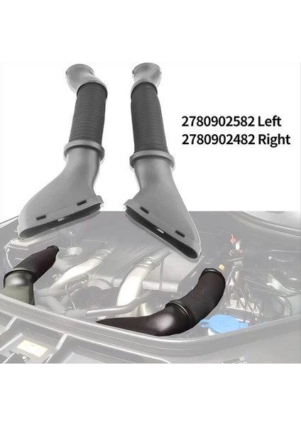 Mercedes Için Araba Havası Girişi Giriş Kanalı Hortumu Benz GL550 GL450 2013-2014 Lhd A2780902482 Sağ (Yurt Dışından) fırsatları