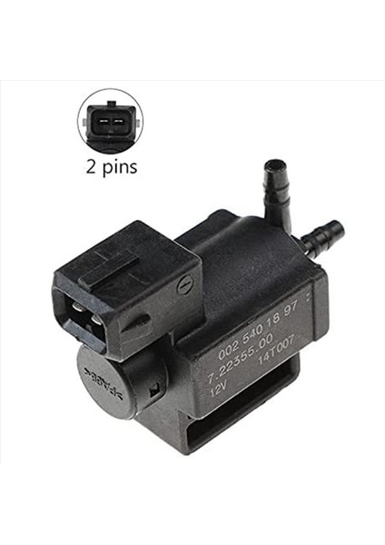 2x Araç Aksesuarları Solenoid Valf Vakum Valfı Egzoz Gaz Emme Manifoldu Mercedes Benz W163 A0025401897 0025401897 (Yurt Dışından) fırsatları