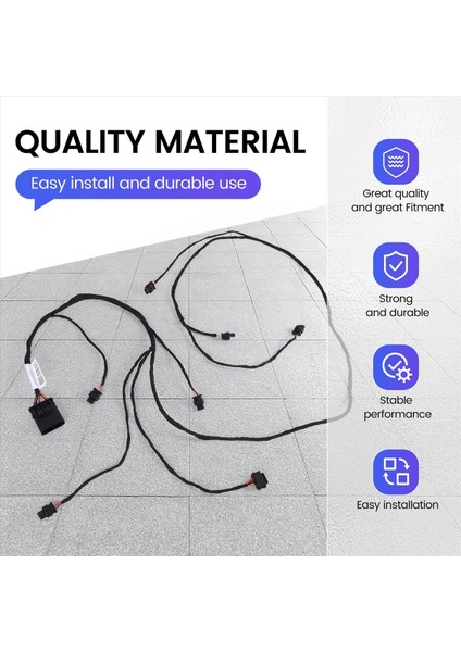 1664401735 Ön Tampon Park Sensörü Kablo Demeti Pdc Kablo Demeti Pdc Kablosu Mercedes Benz Gl Gls Sınıfı (Yurt Dışından) indirimleri