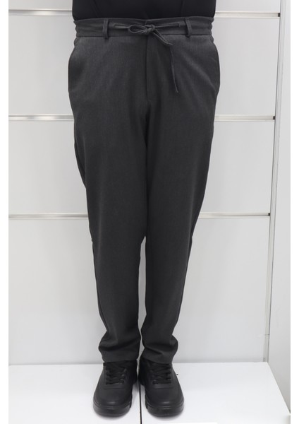 Fistan Store Erkek Normal Bel Rahat Kesim Boru Paça Jogger Pantolon