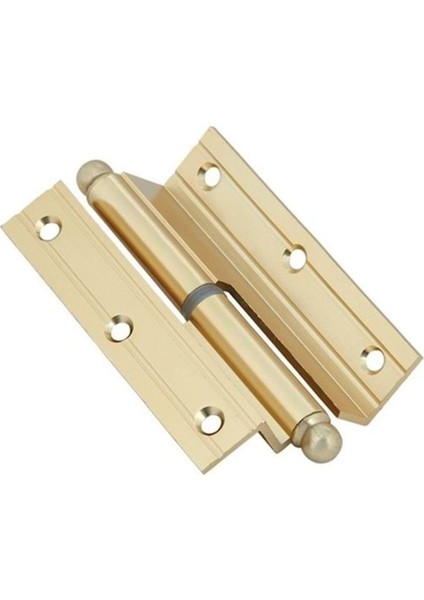 Sarı Alüminyum Cumbalı Menteşe 10 cm Sol