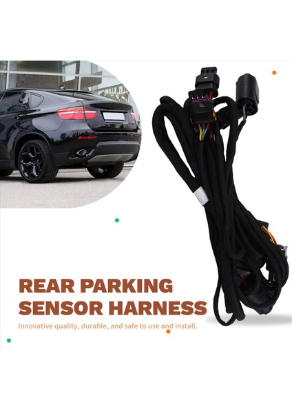 Bmw E71 E72 X6 2007-2014 Otomobil Arka Tampon Pdc Park Park Mesafesi Sensörü Kablolama Seti 61129244429 (Yurt Dışından) fırsatları