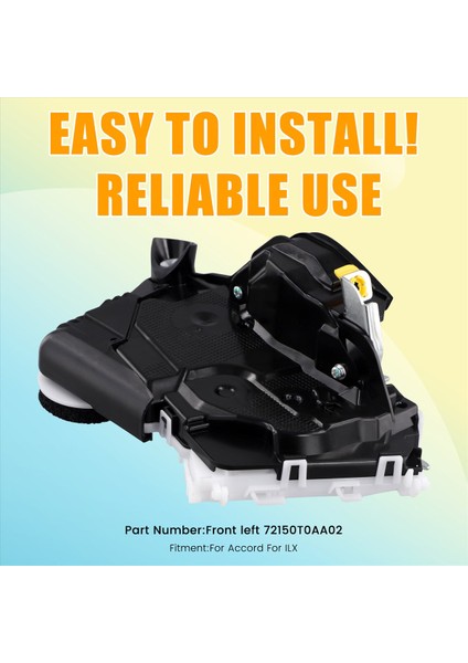 Honda Accord Acura Ilx Için Yeni Araba Kapısı Kilit Mandal Aktüatörü Sol 72150T0AA02 (Yurt Dışından) fırsatları