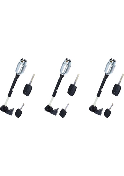 3x Araba Bonnet Hood Serbest Bırakma Kilit Seti 2x Keys 4M5AA16B970AB Fost Için Ford Iı Mk2 2004-2012 (Yurt Dışından)