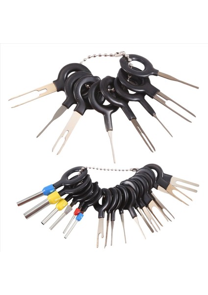 Otomotiv Araçları 26PCS Araba Terminali Kaldırma Aracı Kiti Tel Konektör Pimi Salınım Çıkarıcı Çektirme (Yurt Dışından)