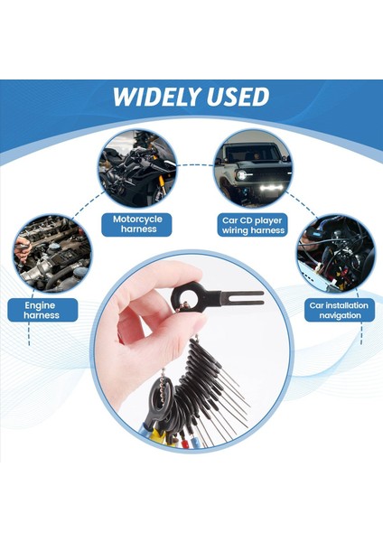 Otomotiv Araçları 26PCS Araba Terminali Kaldırma Aracı Kiti Tel Konektör Pimi Salınım Çıkarıcı Çektirme (Yurt Dışından) indirimleri