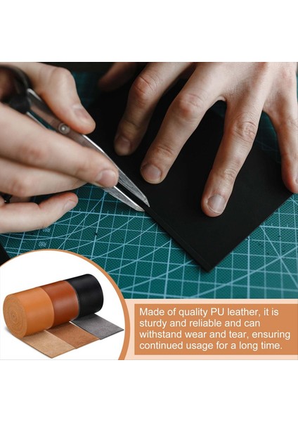 3 Rulo Deri Kayış Deri Kemer Şeritleri Düz Deri Kayışlar Tek Taraflı Deri Şeritler 78 7 Inç Uzunluğunda Dıy (Yurt Dışından) indirimleri