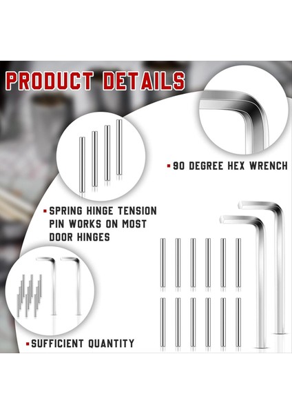 Kapı Kapatma Menteşe Pimi Yay Yüklü Yay Menteşe Gerilim Pimi Değiştirme Kiti Kendi Kendini Kapatma Için Metal Pim Çivi Kapı Menteşe (Yurt Dışından) fiyatları