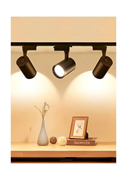 CT-5334 Babil LED Ray Armatür 30W Günışığı Yönlendirilmiş Işık Siyah Kasa fiyatları