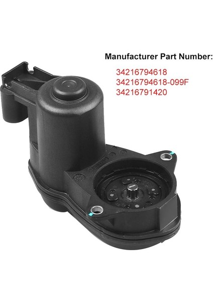 Bmw Için Arka Park Freni Aktüatörü 2009-2016 528I 535I 640I 650I M5 X3 X4 Z4 34216794618 34216791420 (Yurt Dışından) fiyatları