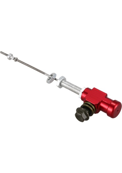 2x Motosiklet Hidrolik Debriyaj Ana Silindir Çubuk Fren Pompası M10X1 25MM Alüminyum Kırmızı (Yurt Dışından) fırsatları