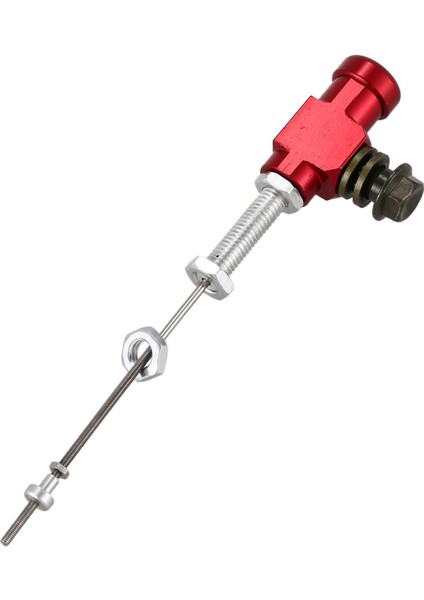 2x Motosiklet Hidrolik Debriyaj Ana Silindir Çubuk Fren Pompası M10X1 25MM Alüminyum Kırmızı (Yurt Dışından) indirimleri