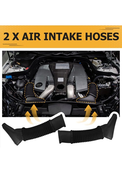 Mercedes-Benz W222 S350 S320 S300 S500 S600 S63 2015-2022 Hava Giriş Kanalı (Yurt Dışından) fırsatları