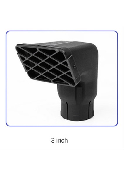 3x 3 Inç Direk Giriş Hava Havası Air Ram Şnorkel Üst Şnorkel Baş Toyota Landcruiser VDJ70 Serisi Için Uygun (Yurt Dışından) modelleri