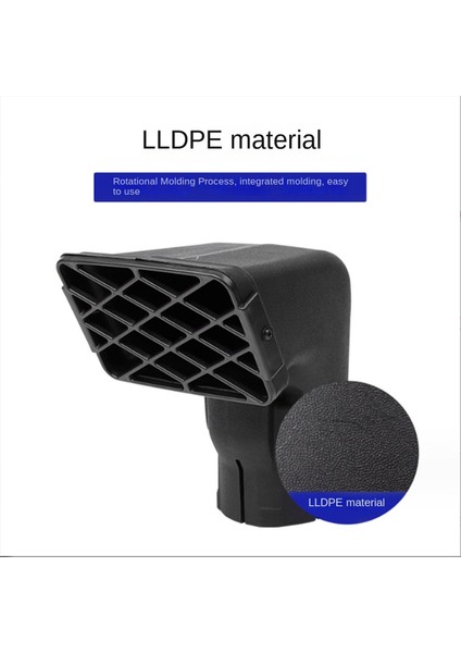 3x 3 Inç Direk Giriş Hava Havası Air Ram Şnorkel Üst Şnorkel Baş Toyota Landcruiser VDJ70 Serisi Için Uygun (Yurt Dışından) fırsatları