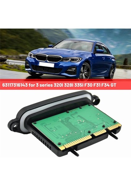 63117316143 Far Sürücü Modülü Far Far Balast Balastını Hıd Bmw 3 Serisi 320I 328I 335I F30 F31 F34 Gt (Yurt Dışından) fırsatları