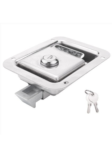 Kilit ve Anahtar Seyahat Römork ile 4x Kürek Çöp Mandalı Kilit Paslanmaz Çelik Kapı Mandalı Ağır Hizmetli Yıkan Montaj Koyu Kilit Melezi (Yurt Dışından) fiyatları