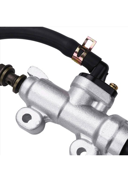 Suzuki Kawasaki Için 2x Motosiklet Evrensel Ayak Freni Hidrolik Pompa Honda Yamaha Arka Fren Ana Silindir Pompası (Yurt Dışından) fırsatları