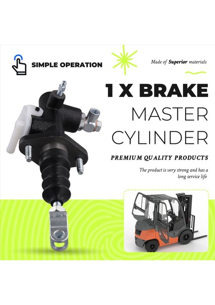 47210-23321-71 Forklift Freni Toyota Forklift 7 8 7FGCU25 7FGCU32 7FDU20 Mitsubishi 472102332171 (Yurt Dışından) fırsatları