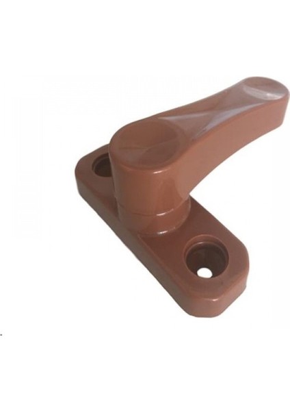 Kahve PVC Çekmeli Emniyet Mandalı