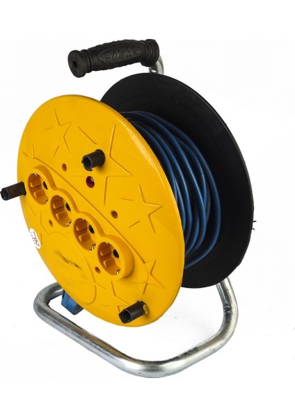 3x2.5 mm Makaralı Uzatma Kablosu 30 M