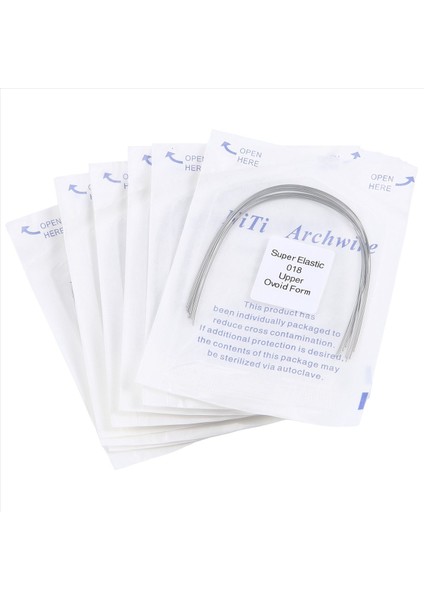 100PCS Niti Metal Tel 10 Boyut (18+ 100) (Yurt Dışından)