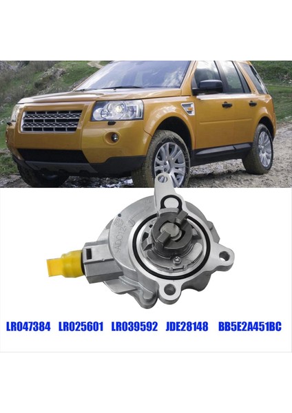 2 0l Booster Fren Vakum Pompası LR047384 LR025601 Land Rover Evoque Keşif Sport Jaguar Için LR039592 BB5Z-2A451-C (Yurt Dışından) modelleri