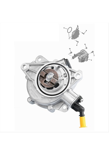 456583 1667586424 701366060 456578 Peugeot 3008 308CC 508 Citroen C4L 1 6t Için Fren Vakum Pompası Hava Pompası (Yurt Dışından) fiyatları