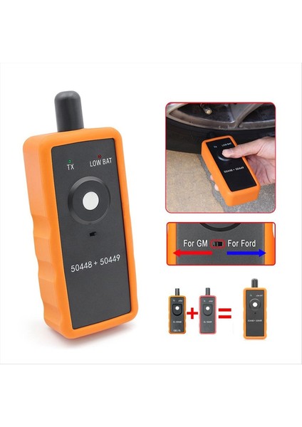 2&#39 De 1 Tpms Referen Aracı EL-50448 EL-50449 Lastik Basınç Monitör Sensörü Sistemi Ford Gm Araçları Için Aktivasyon Aracı (Yurt Dışından) fiyatları