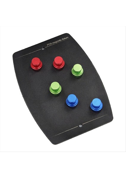 Pcb Kartı Tutucu Fikstür Lehimleme Platformu 6 Pcs Manyetik Pimleri Oluplu Devre Kart Lehimleme Için Sabit Kelepçe (Yurt Dışından)