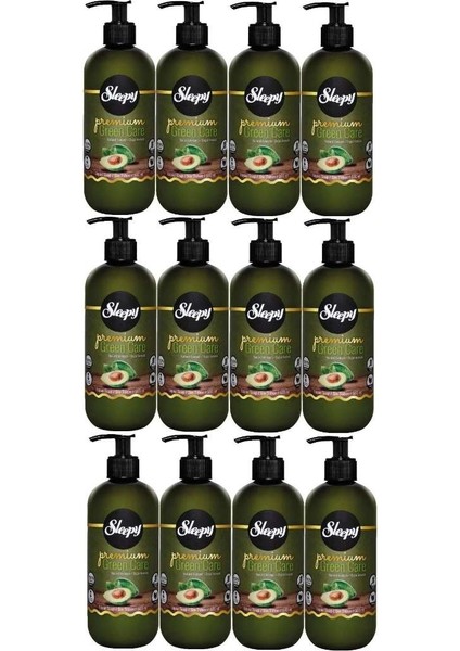 Premium Green Care Serisi Sıvı Sabun 12X500 ml
