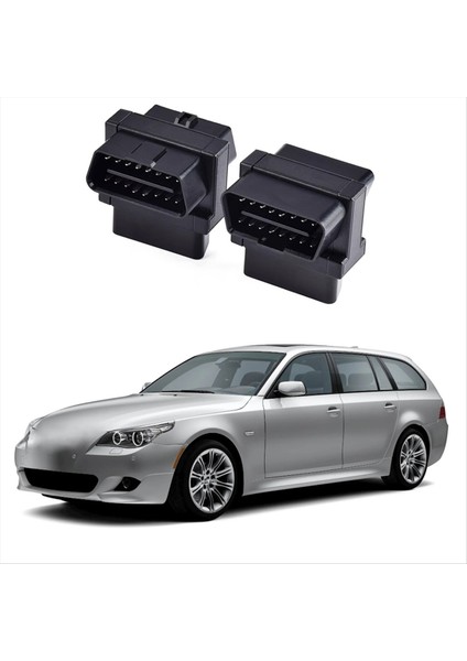 Obd Kablo Adaptörü Obd2 Adaptörü 16 Pin Erkek Teşkilat ve Oynatma Konnektörü 2 Dişi Fiş ve Oynatma Konnektörü A (Yurt Dışından) indirimleri