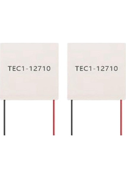 2pcs Elements Peltier TEC1-12710 Termoelektrik Peltier Modülü 12710 Tec 12V 10A Dıy Soğutucu Peltier Elemente Pano (Yurt Dışından)
