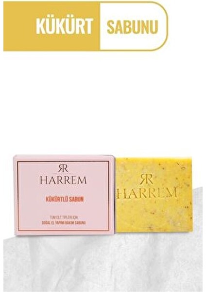 Kükürtlü Sabun Doğal Kükürt İçerikli 100 gr Cilt Temizliği İçin Etkili indirimleri