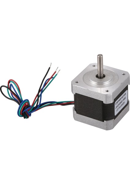Nema 17 42 Hibrid Step Motor 0 9 Derece 40MM 1 68A 2 Faz Step Motor Cnc Yönlendirici Için (Yurt Dışından)