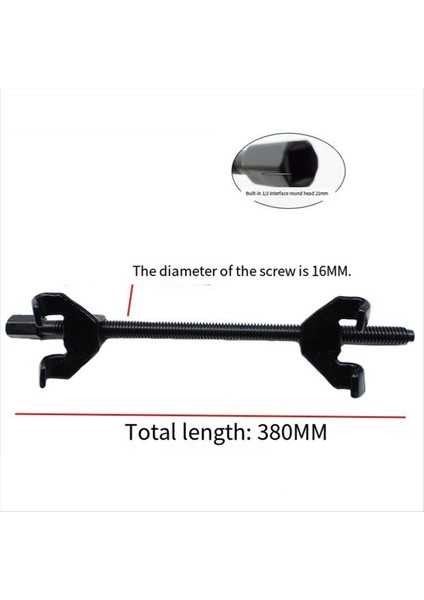 38CM Araba Süspansiyonu Yay Kompresörü Ağır Hizmet Sökme ve Montaj Aracı 1/2 Inç Sürücü Yayını Sıkıştır (Yurt Dışından) fiyatları
