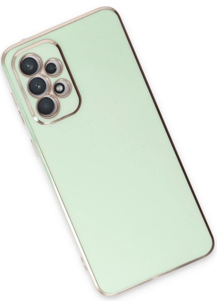 Samsung Galaxy A73 5g Kılıf Volet Silikon - Açık Yeşil indirimleri