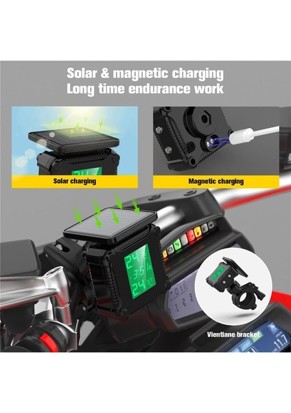 M9 Lastik Basınç Monitör Sensörü Lastik Algılama Motosiklet Malzemeleri (Yurt Dışından) fırsatları