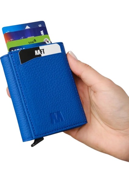 Hakiki Deri Erkek Mekanizmalı Cüzdan | Retro 2660