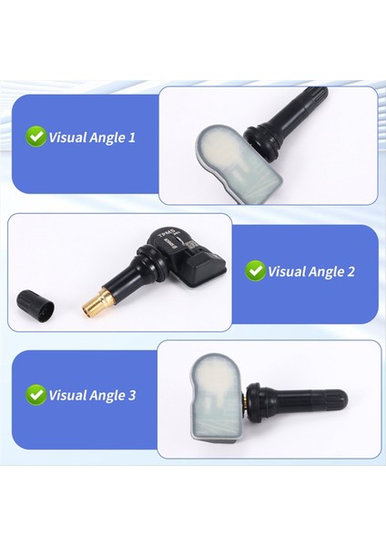 Araç Tür Lastik Tpms Sensörü Programlanabilir Lastik Basınç Sensörü 315MHZ+433MHZ 2 Arada 1 Arada TS408 TS508 ITS600 Mx Sensör (Yurt Dışından) indirimleri