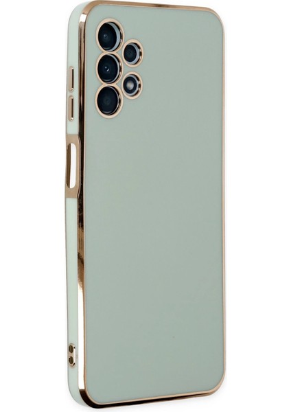 Samsung Galaxy A13 4g Kılıf Volet Silikon - Açık Yeşil fırsatları