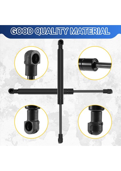 2pcs Araba Gaz Asansörü Davlumbazları Struts Bmw-X5 E53 2000-2006 51238402551 Için Şok Ön Kaput Botu (Yurt Dışından) fırsatları