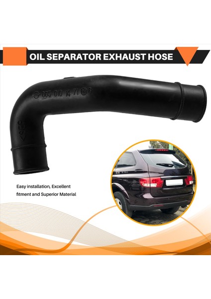 6650101471 Araç Yağı Ayırıcısı Egzoz Hortumu Ssangyong Için Kyron 2 0xdi 2010 (Yurt Dışından) indirimleri