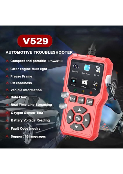 Araba Obd2 Tarayıcı Teşhis Araç Kodu Okuyucu Obdıı Motor Arıza Kodu Okuyucu Tarayıcı Araba Tarama Aracı Araç Tamir Aracı (Yurt Dışından) modelleri