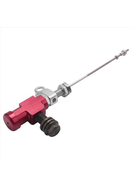 4x Motosiklet Hidrolik Debriyaj Ana Silindir Çubuk Fren Pompası M10X1 25MM Alüminyum Kırmızı (Yurt Dışından) fırsatları